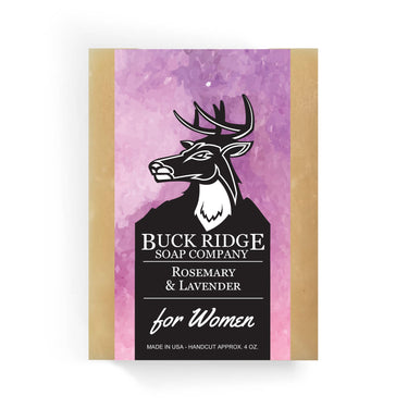 Rosemary and Lavender Handmade Soap Black Oliver
