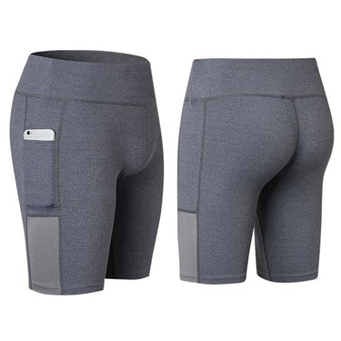 All Seasons Yoga Shorts with Phone Pocket