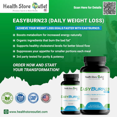 EasyBurn23 Natural Metabolism Support Supplement