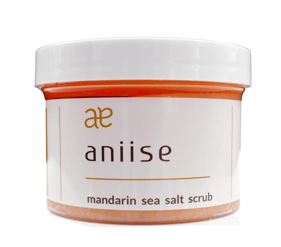 Mandarin Sea Salt Scrub Purple Maple